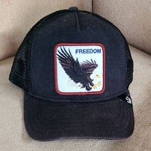 Goorin Bros Hat "FREEDOM" American Bald Eagle Adjustable